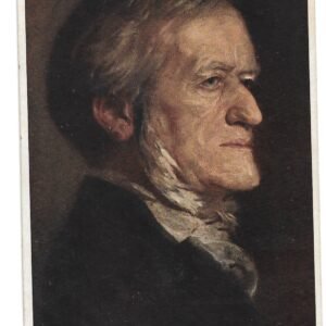 POSTAL MUSICO RICHARD WAGNER