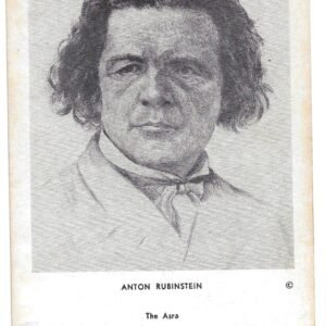 POSTAL MUSICO ANTON RUBINSTEIN