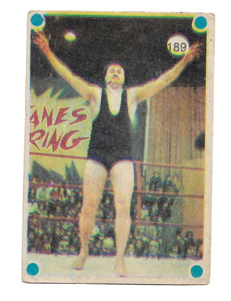 FIGURITA TITANES EN EL RING 1977 N°189