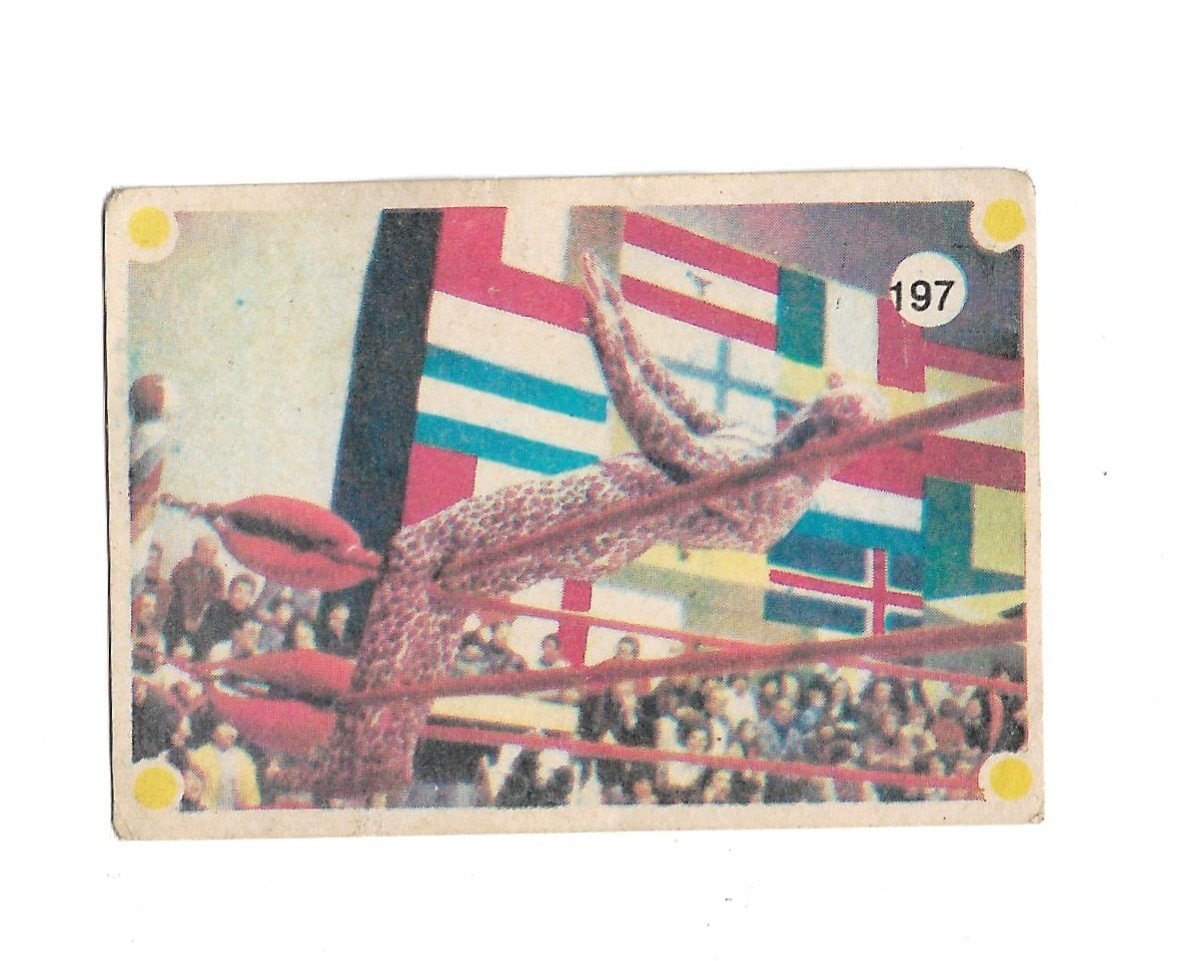 FIGURITA TITANES EN EL RING 1977 N°197