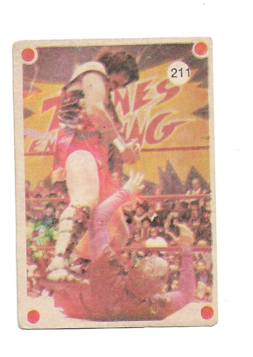 FIGURITA TITANES EN EL RING 1977 N°153
