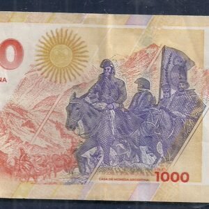 ARGENTINA BILLETE 1000 PESOS SAN MARTIN