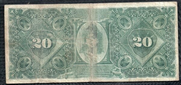 ARGENTINA BILLETE LA NACION 20 PESOS BOT 1319 VF+ - Imagen 2