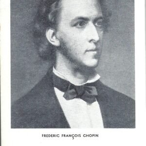 POSTAL MUSICO FEDERIC CHOPIN