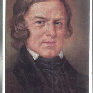 POSTAL MUSICO ROB SCHUMANN