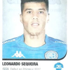 FIGURITA DE FUTBOL ARGENTINO 2018-19 SEQUEIRA N°76