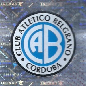 FIGURITA DE FUTBOL ARGENTINO 2018-19 ESCUDO BELGRANO N°63