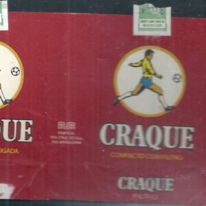 MARQUILLA CRAQUE 20 CIGARRILLOS INDUSTRIA BRASIL SOFT