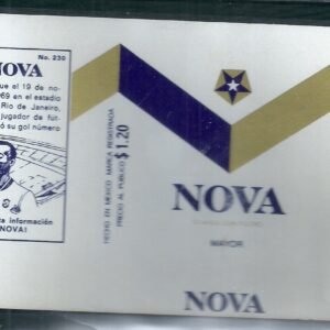 MARQUILLA NOVA 20 CIGARRILLOS INDUSTRIA MEXICO SOFT