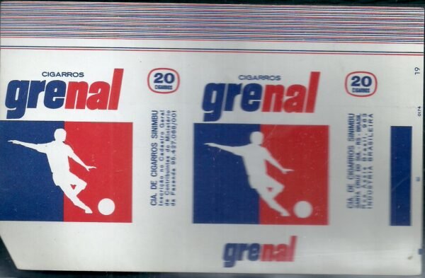 MARQUILLA GRENAL 20 CIGARRILLOS INDUSTRIA BRASIL SOFT