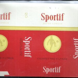 MARQUILLA SPORTIF 20 CIGARRILLOS INDUSTRIA ZAIRE SOFT
