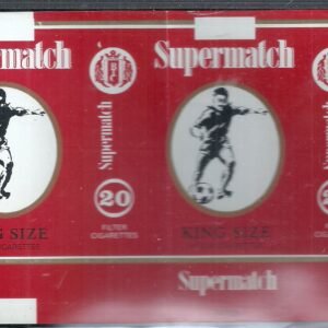 MARQUILLA SUPERMATCH 20 CIGARRILLOS INDUSTRIA BRASIL SOFT