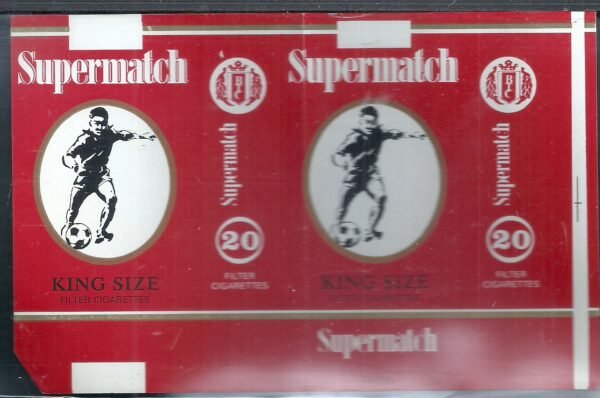 MARQUILLA SUPERMATCH 20 CIGARRILLOS INDUSTRIA BRASIL SOFT