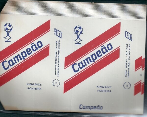 MARQUILLA CAMPEON 20 CIGARRILLOS INDUSTRIA BRASIL SOFT