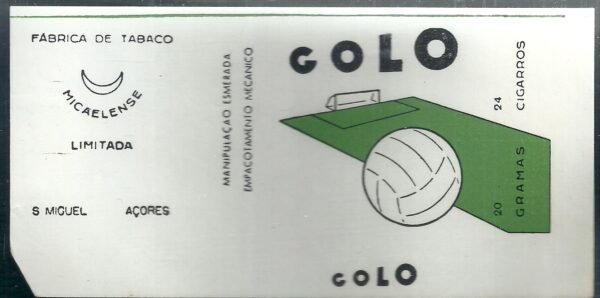 MARQUILLA GOLO 20 CIGARRILLOS INDUSTRIA AZORES SOFT