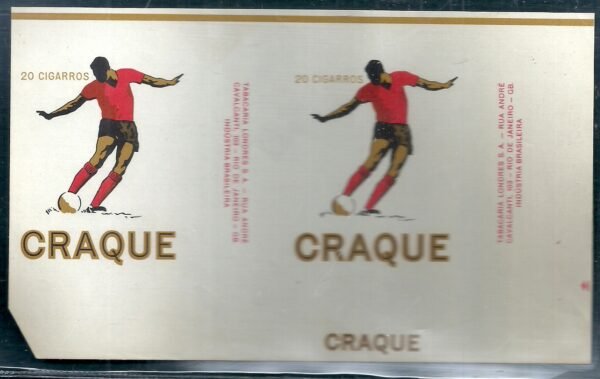 MARQUILLA CRAQUE 20 CIGARRILLOS INDUSTRIA BRASIL SOFT