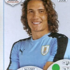 FIGURITA DE FUTBOL MUNDIAL RUSIA 2018 N°96 URUGUAY