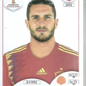 FIGURITA DE FUTBOL MUNDIAL RUSIA 2018 N°132 ESPAÑA