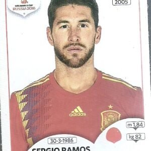 FIGURITA DE FUTBOL MUNDIAL RUSIA 2018 N°127 ESPAÑA