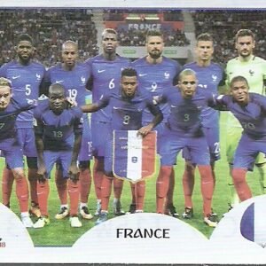 FIGURITA DE FUTBOL MUNDIAL RUSIA 2018 N°181 FRANCIA
