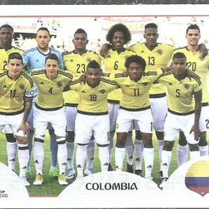 FIGURITA DE FUTBOL MUNDIAL RUSIA 2018 N°621 COLOMBIA
