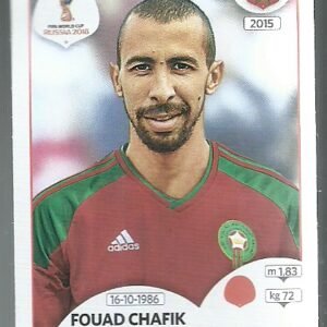 FIGURITA DE FUTBOL MUNDIAL RUSIA 2018 N°146 MARRUECOS