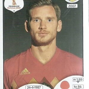 FIGURITA DE FUTBOL MUNDIAL RUSIA 2018 N°505 BELGICA