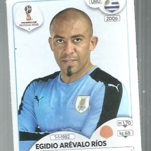 FIGURITA DE FUTBOL MUNDIAL RUSIA 2018 N°90 URUGUAY