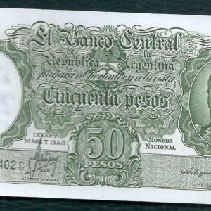 ARGENTINA BILLETE MONEDA NACIONAL 50 PESOS BOT 2019 UNC