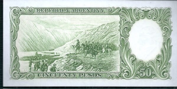 ARGENTINA BILLETE MONEDA NACIONAL 50 PESOS BOT 2014 UNC - Imagen 2
