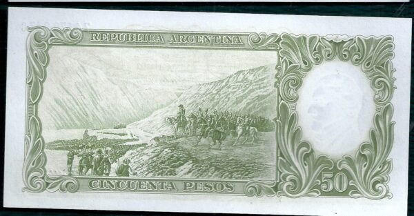 ARGENTINA BILLETE MONEDA NACIONAL 50 PESOS BOT 2017a UNC - Imagen 2