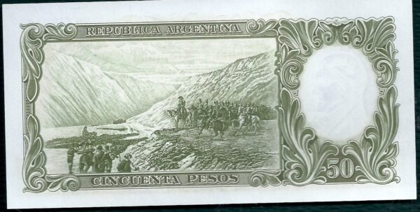 ARGENTINA BILLETE MONEDA NACIONAL 50 PESOS BOT 2023 UNC - Imagen 2