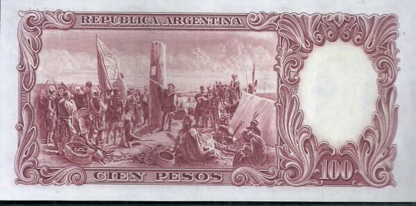ARGENTINA BILLETE MONEDA NACIONAL 100 PESOS BOT 2040 XF++ - Imagen 2