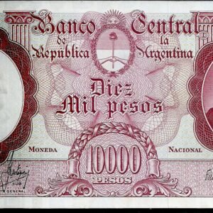 ARGENTINA BILLETE MONEDA NACIONAL 10000 PESOS BOT 2189 UNC
