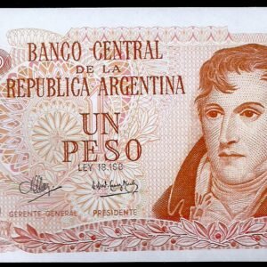 ARGENTINA BILLETE PESO LEY 1 PESO BOT 2315 UNC
