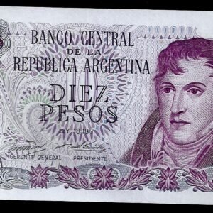 ARGENTINA BILLETE PESO LEY 10 PESOS BOT 2337 UNC