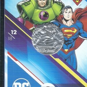 Set 10 Euro 2025 SUPERMAN ET LEX LUTHOR 12/18 Dc