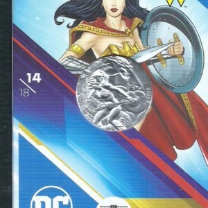 Set 10 Euro 2025 WONDER WOMAN LA GUERRERA DEL AMAZONAS 14/18 Dc