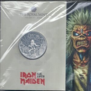 Set IRON MAIDEN 5 LIBRAS 2025 PROOF