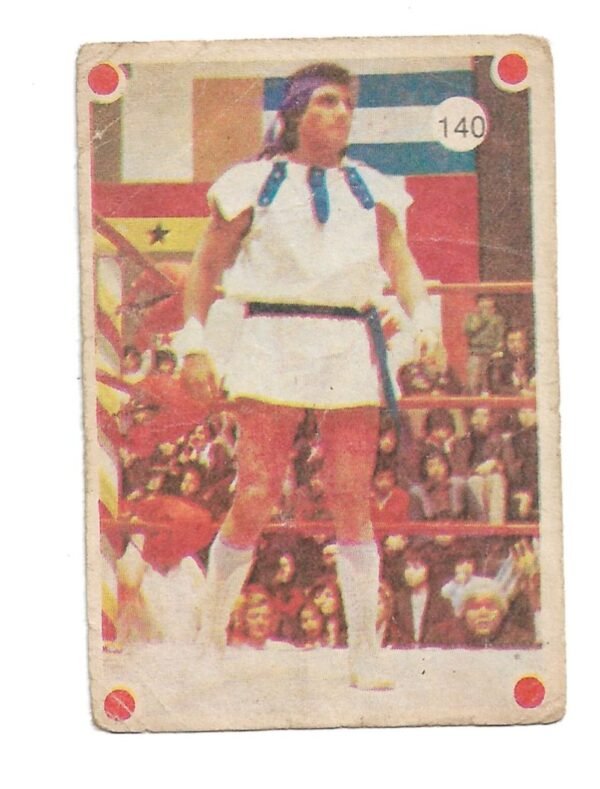 FIGURITA TITANES EN EL RING 1977 N°140
