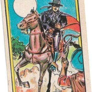 FIGURITA EL ZORRO 1977 N°13