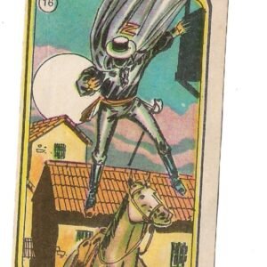 FIGURITA EL ZORRO 1977 N°16