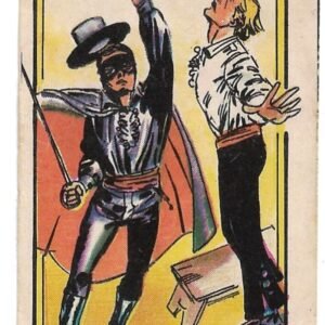 FIGURITA EL ZORRO 1977 N°6