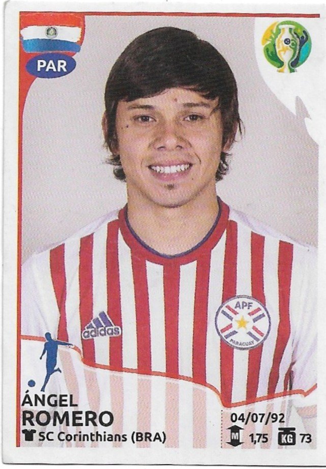 FIGURITA DE CONMEBOL COPA AMERICA BRASIL 2019 N°193