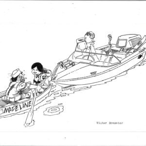 CARICATURA CHISTE ORIGINAL REVISTA VICTOR BRAXATOR