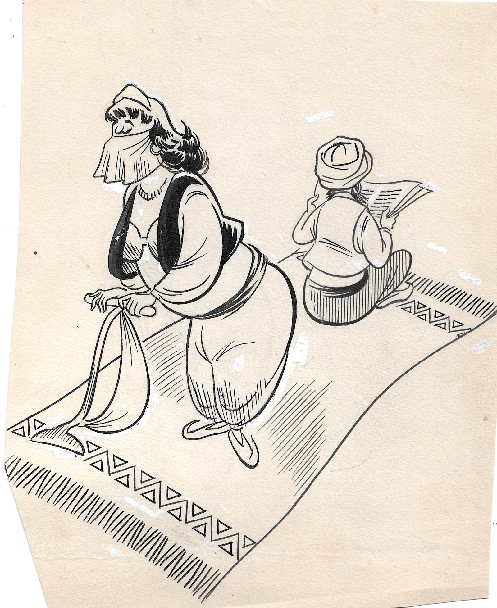 CARICATURA CHISTE ORIGINAL REVISTA