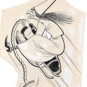 CARICATURA CHISTE ORIGINAL REVISTA EL TONY