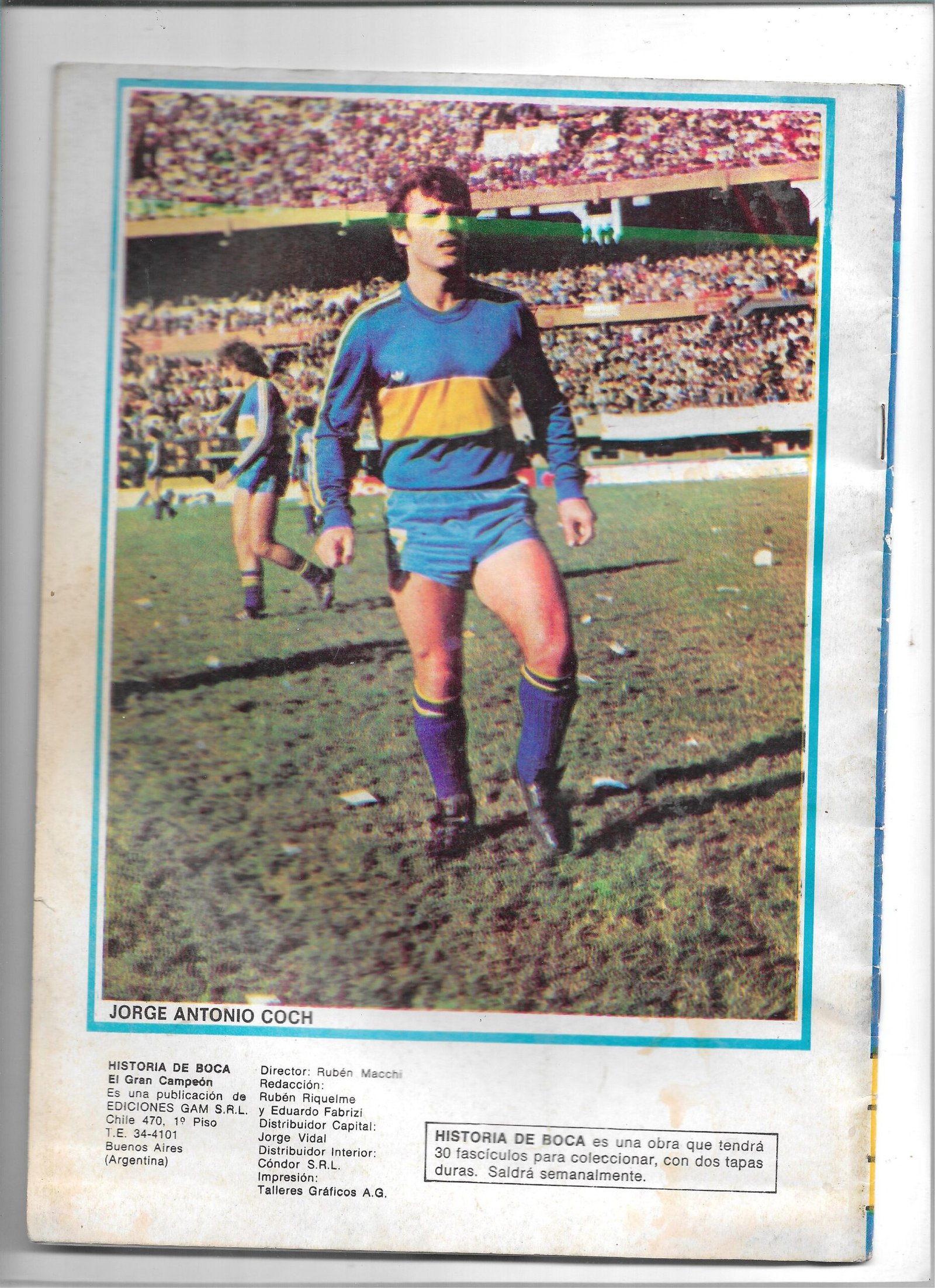 HISTORIA DE BOCA EL GRAN CAMPEON REVISTA 5