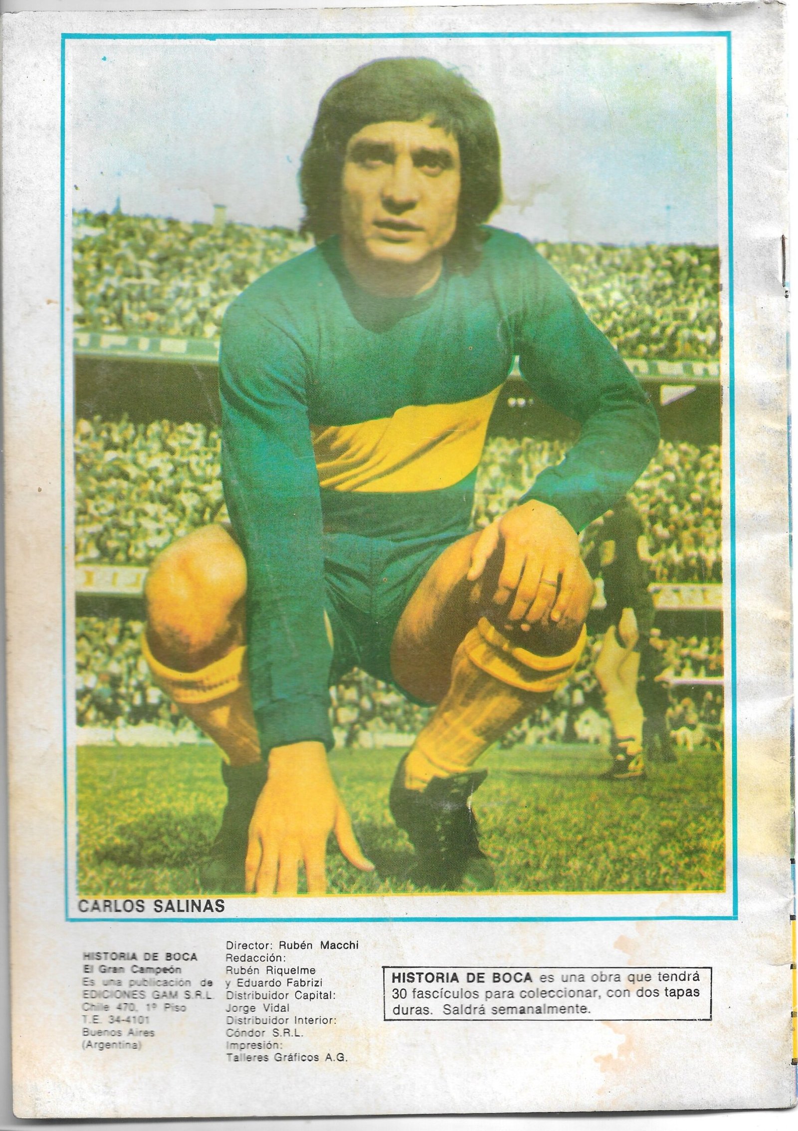 HISTORIA DE BOCA EL GRAN CAMPEON REVISTA 7