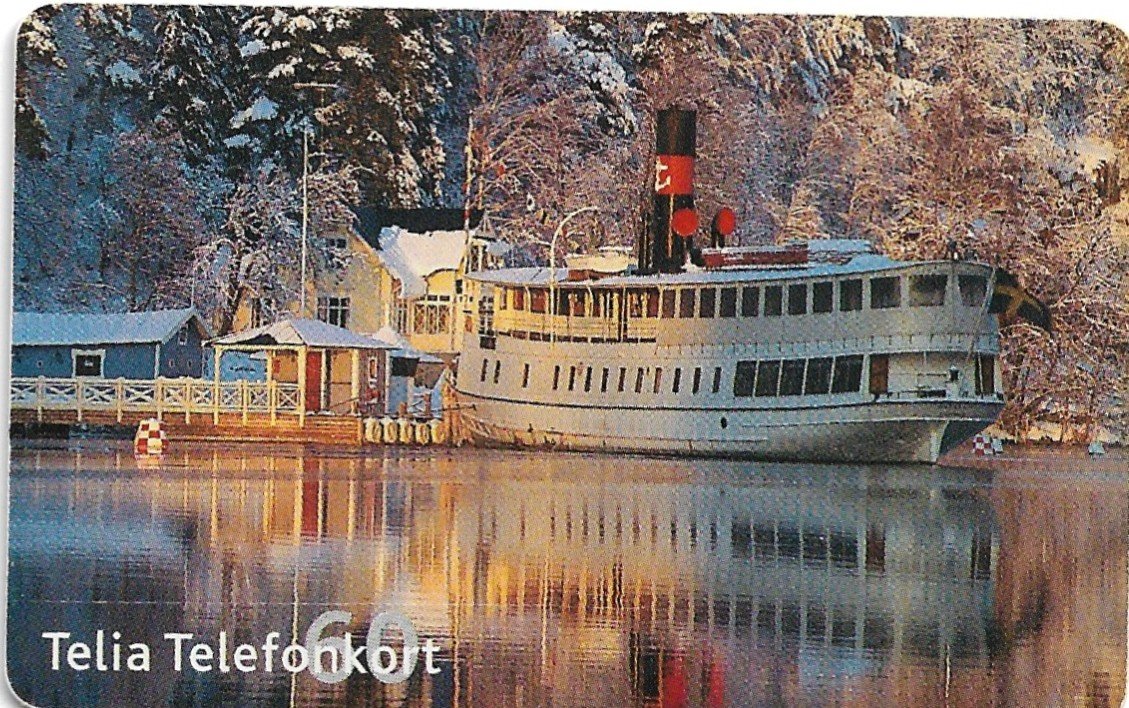 TARJETA TELEFONICA SUECIA 60 UNIDADES PUBLICIDAD 2002